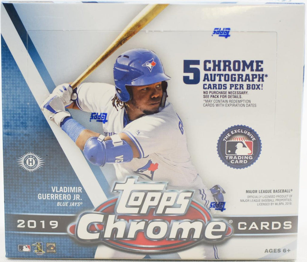 2017 Topps Chrome Baseball Jumbo Box (Hobby)