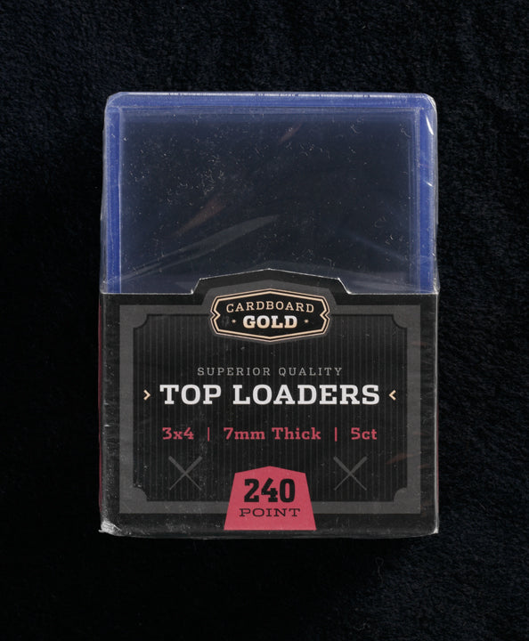 250ct Case Thick Trading Card Toploders Holder - 7mm - 240pt | Columbia Sports Cards & More.