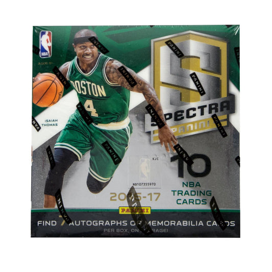 2016 - 17 Panini Spectra Basketball Hobby Box - Columbia Hobby - Sports Card Boxes - Toploaders - Card Savers