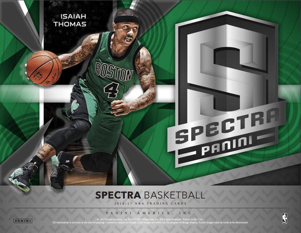 2016-17 Panini Spectra Basketball Hobby Box | Columbia Sports Cards & More.