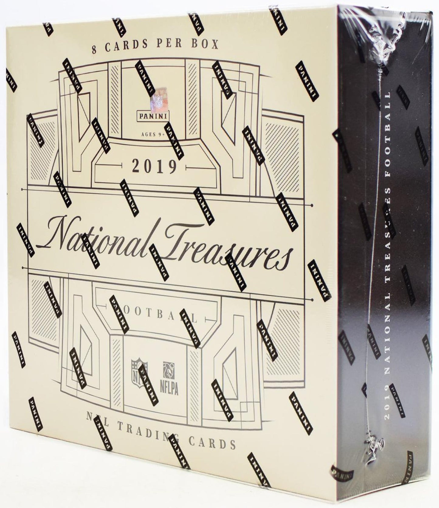 2019 Panini National Treasures Football Hobby Box - Columbia Hobby - Sports Card Boxes - Toploaders - Card Savers