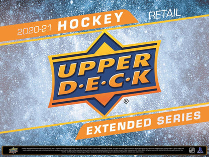 2020 - 21 Upper Deck Extended Series Hockey 24 - Pack Box - Columbia Hobby - Sports Card Boxes - Toploaders - Card Savers