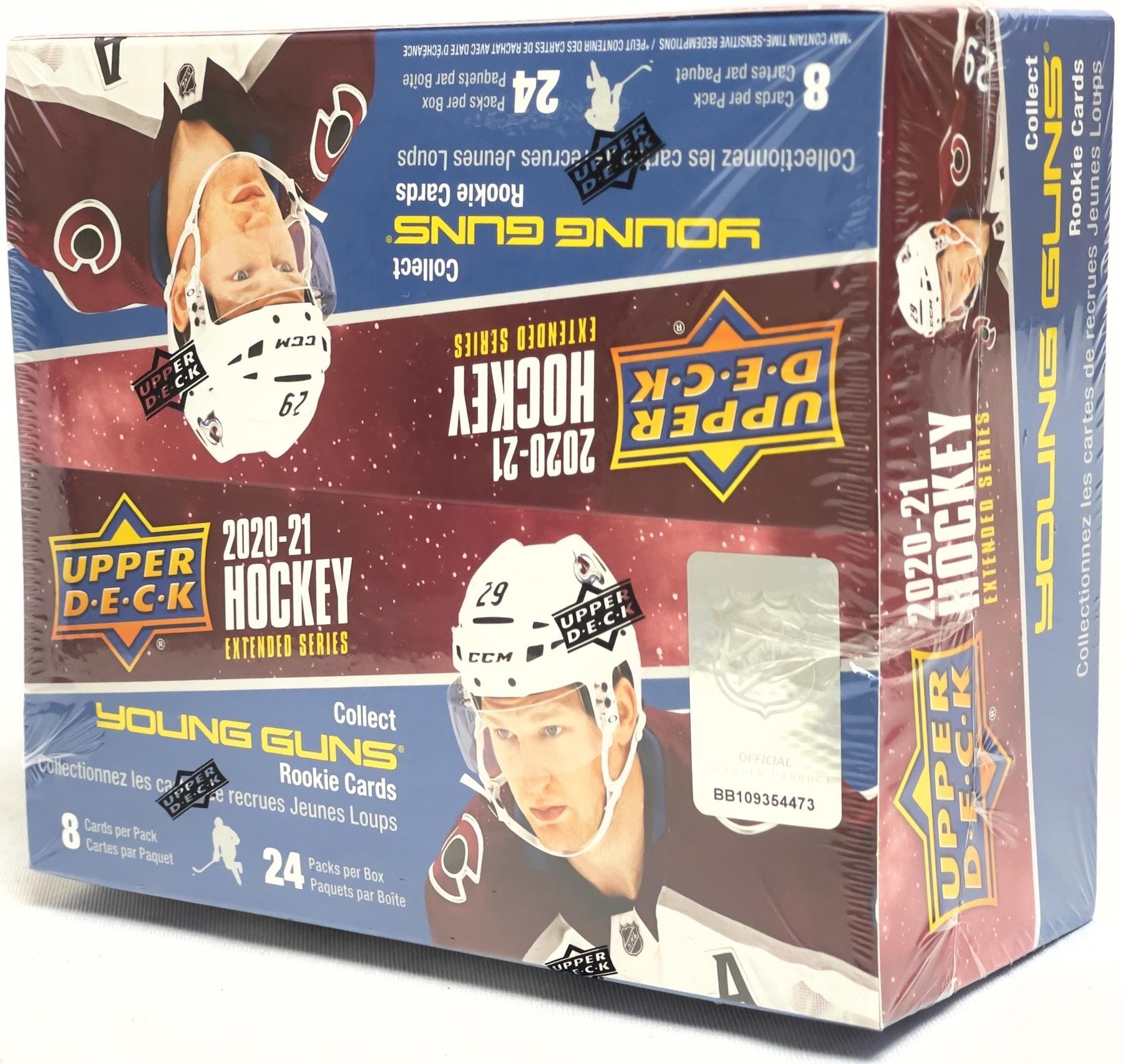 2020 - 21 Upper Deck Extended Series Hockey 24 - Pack Box - Columbia Hobby - Sports Card Boxes - Toploaders - Card Savers