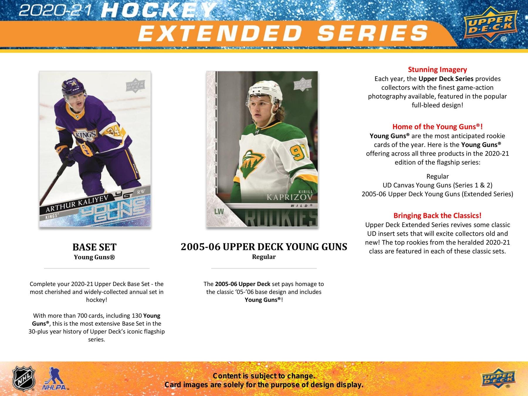 2020 - 21 Upper Deck Extended Series Hockey 24 - Pack Box - Columbia Hobby - Sports Card Boxes - Toploaders - Card Savers