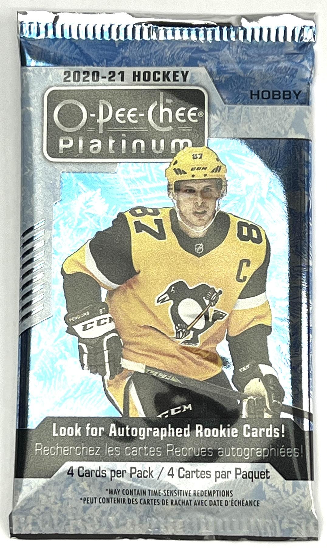 2020 - 21 Upper Deck O - Pee - Chee Platinum Hockey Hobby Box - Columbia Hobby - Sports Card Boxes - Toploaders - Card Savers