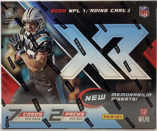 2020 Panini XR Football Hobby Box - Columbia Hobby - Sports Card Boxes - Toploaders - Card Savers