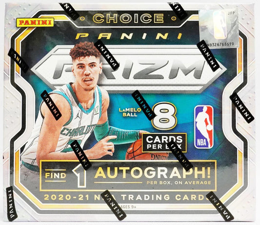 2020/21 Panini Prizm Choice Basketball Hobby Box - Columbia Hobby - Sports Card Boxes - Toploaders - Card Savers