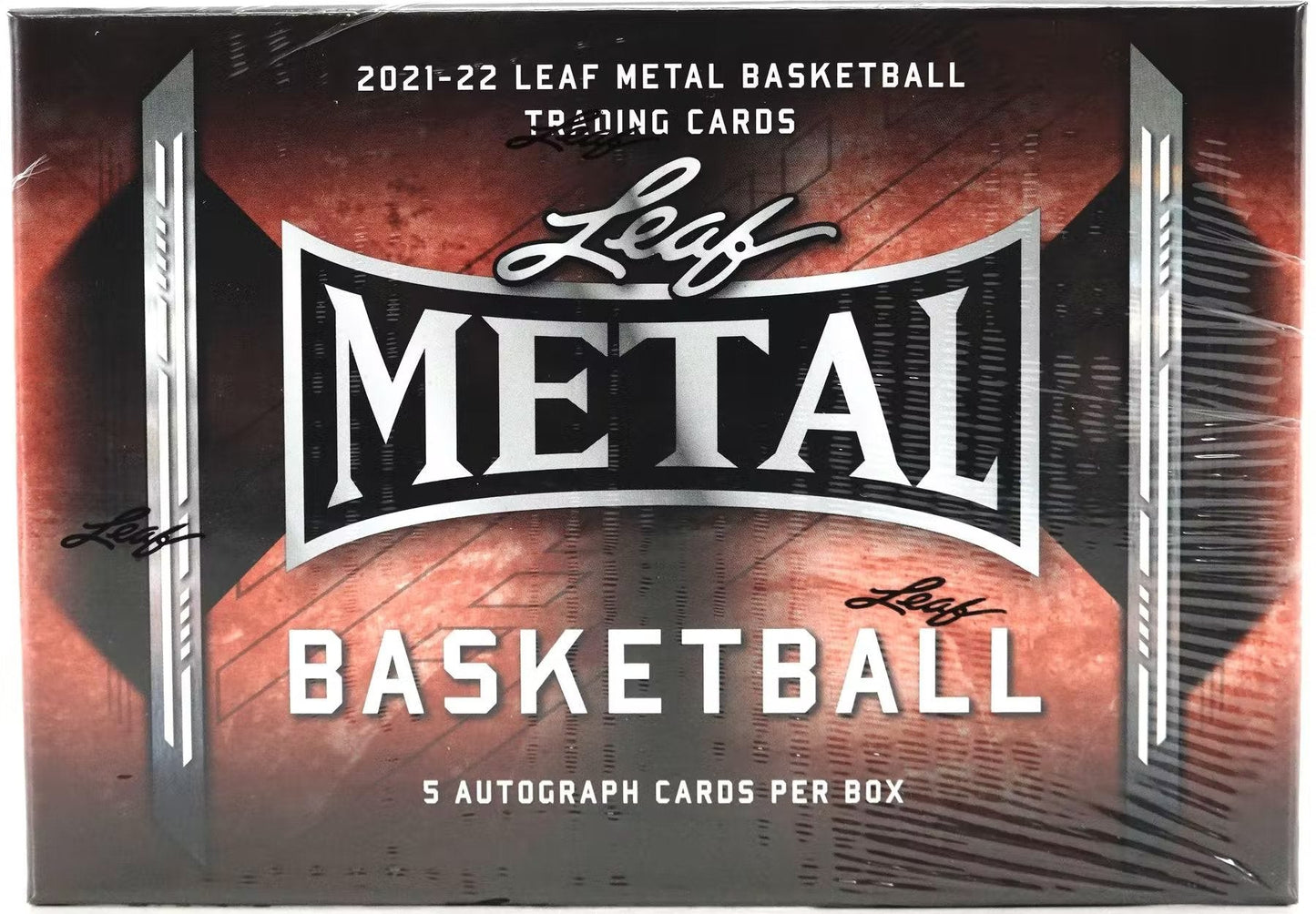 2021 - 22 Leaf Metal Basketball Hobby Box - Columbia Hobby - Sports Card Boxes - Toploaders - Card Savers