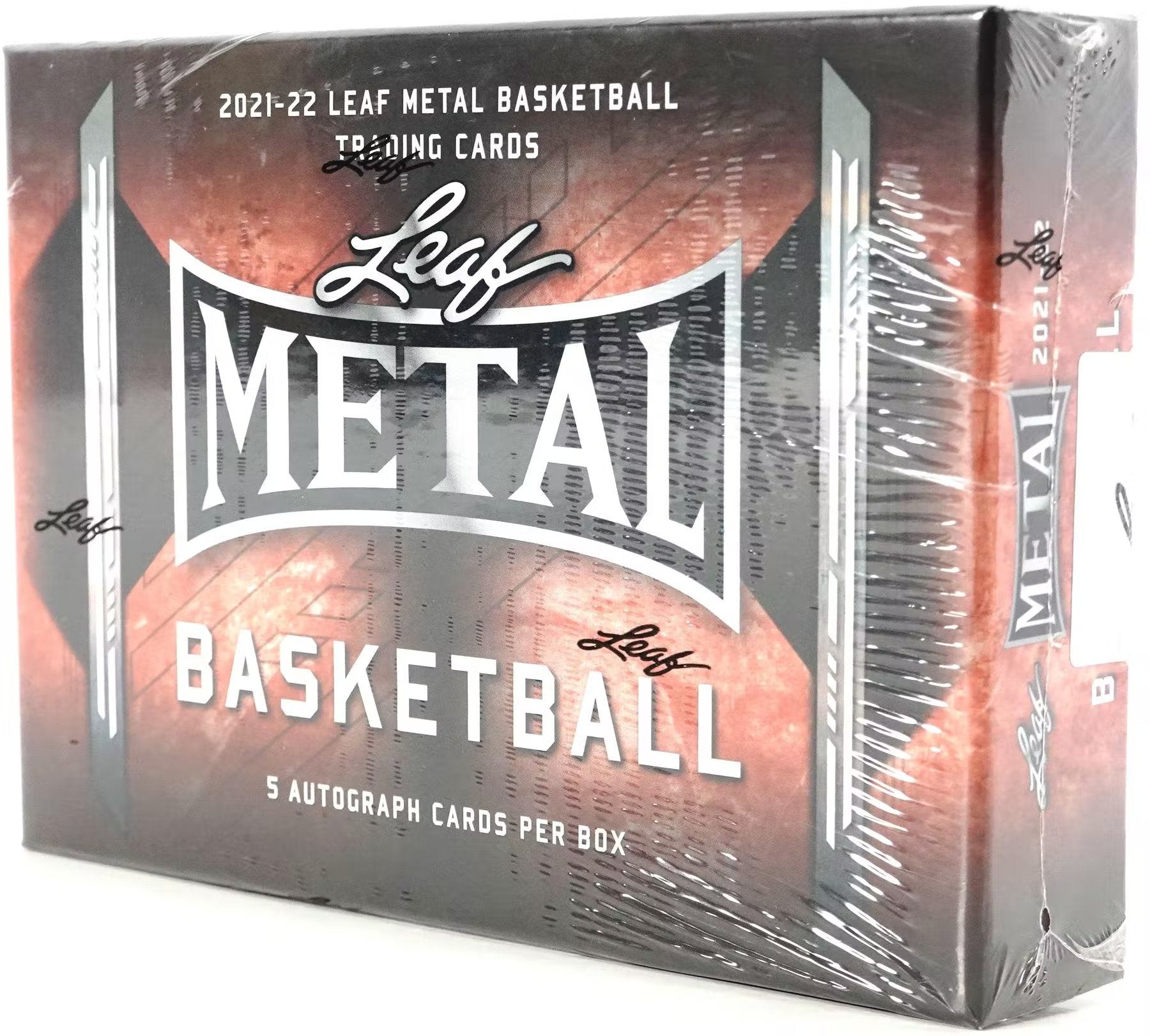 2021 - 22 Leaf Metal Basketball Hobby Box - Columbia Hobby - Sports Card Boxes - Toploaders - Card Savers