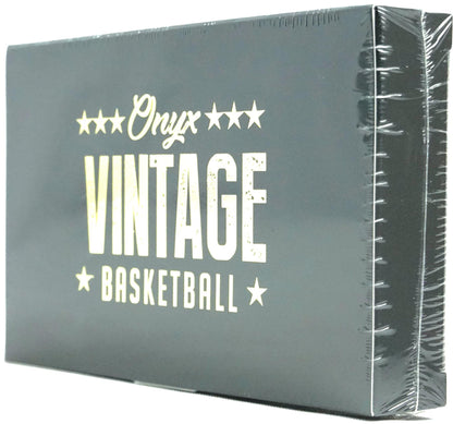 2021 - 22 Onyx Vintage Collection Basketball Box - Columbia Hobby - Sports Card Boxes - Toploaders - Card Savers