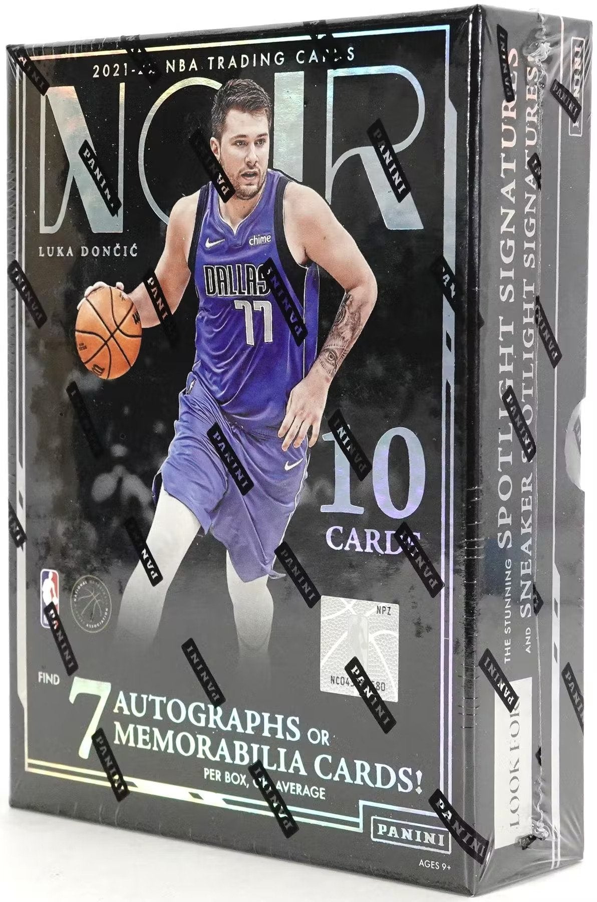 2021 - 22 Panini Noir Basketball Hobby Box - Columbia Hobby - Sports Card Boxes - Toploaders - Card Savers