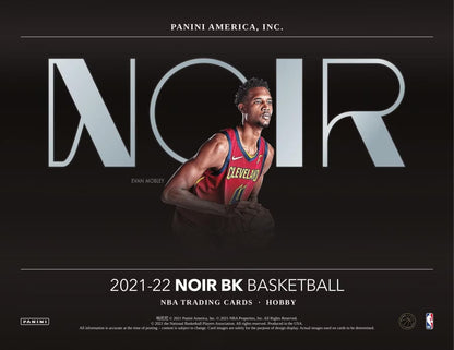 2021 - 22 Panini Noir Basketball Hobby Box - Columbia Hobby - Sports Card Boxes - Toploaders - Card Savers
