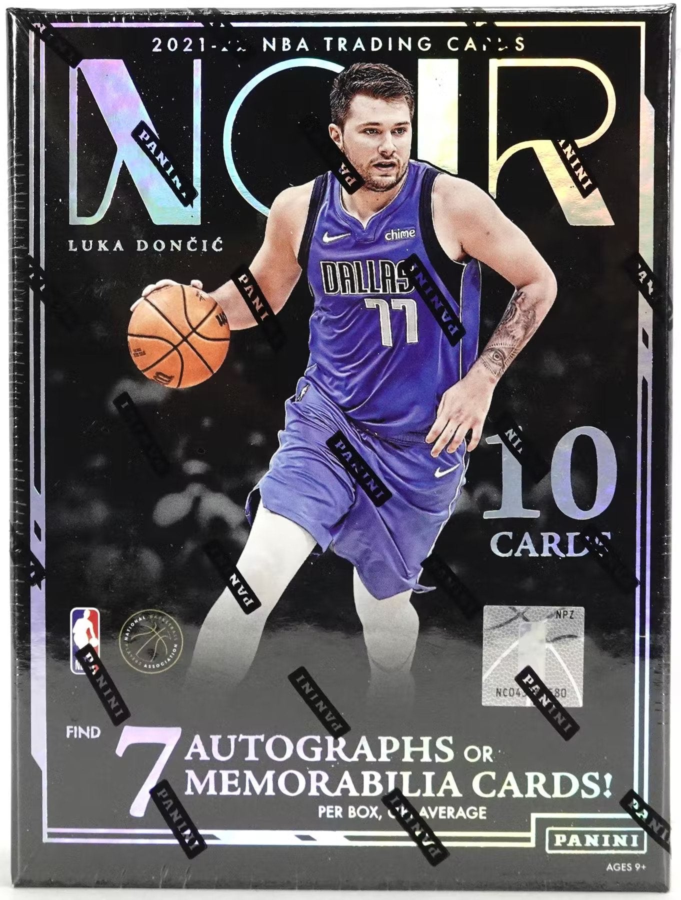 2021 - 22 Panini Noir Basketball Hobby Box - Columbia Hobby - Sports Card Boxes - Toploaders - Card Savers