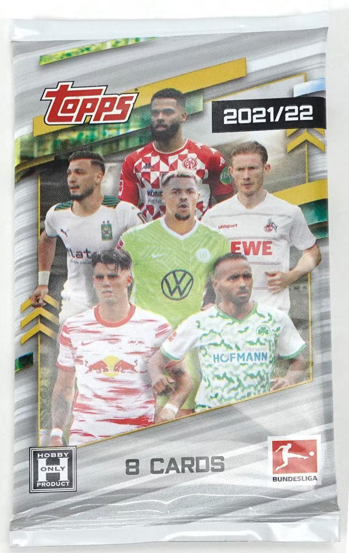 2021 - 22 Topps Bundesliga Soccer Hobby Box - Columbia Hobby - Sports Card Boxes - Toploaders - Card Savers