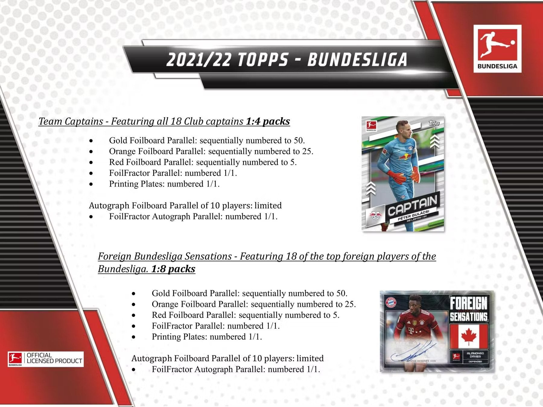 2021 - 22 Topps Bundesliga Soccer Hobby Box - Columbia Hobby - Sports Card Boxes - Toploaders - Card Savers