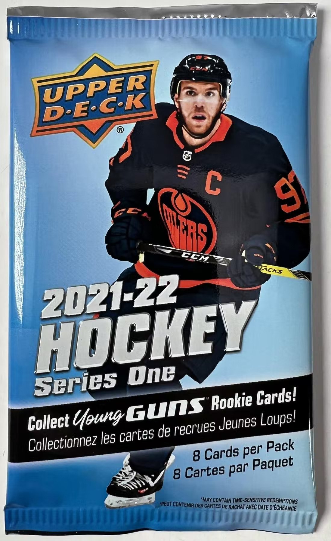 2021 - 22 Upper Deck Series 1 Hockey Retail 24 - Pack Box - Columbia Hobby - Sports Card Boxes - Toploaders - Card Savers