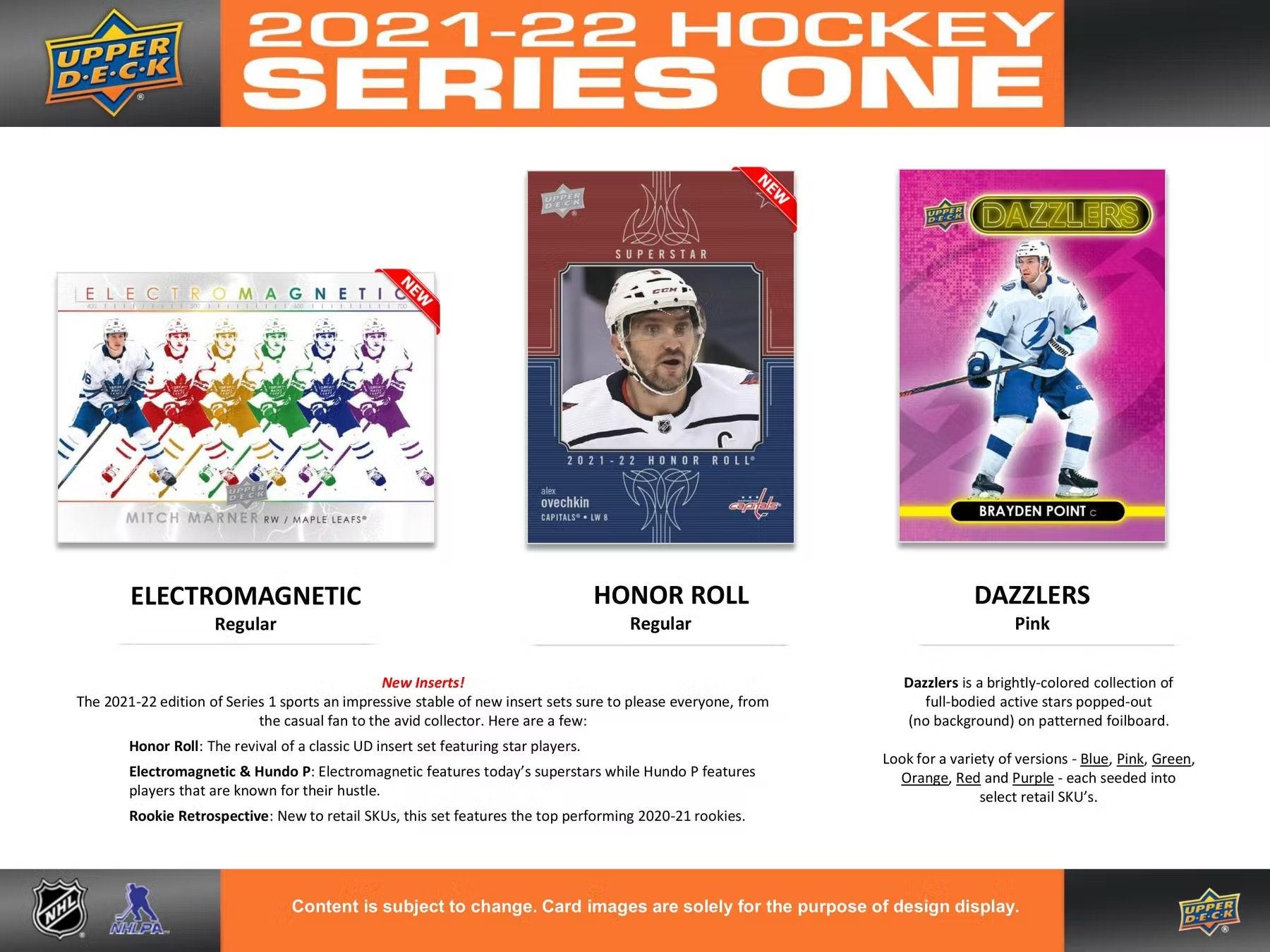 2021 - 22 Upper Deck Series 1 Hockey Retail 24 - Pack Box - Columbia Hobby - Sports Card Boxes - Toploaders - Card Savers