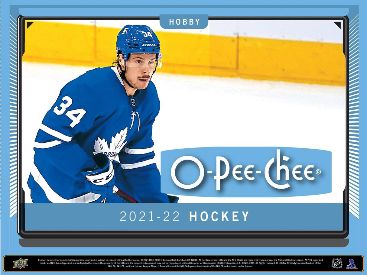 2021-22 Upper Deck O-Pee-Chee Hockey Hobby Box | Columbia Sports Cards & More.