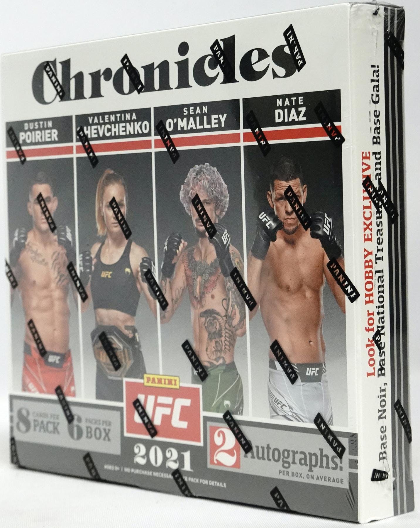 2021 Panini Chronicles UFC Hobby Box - Columbia Hobby - Sports Card Boxes - Toploaders - Card Savers