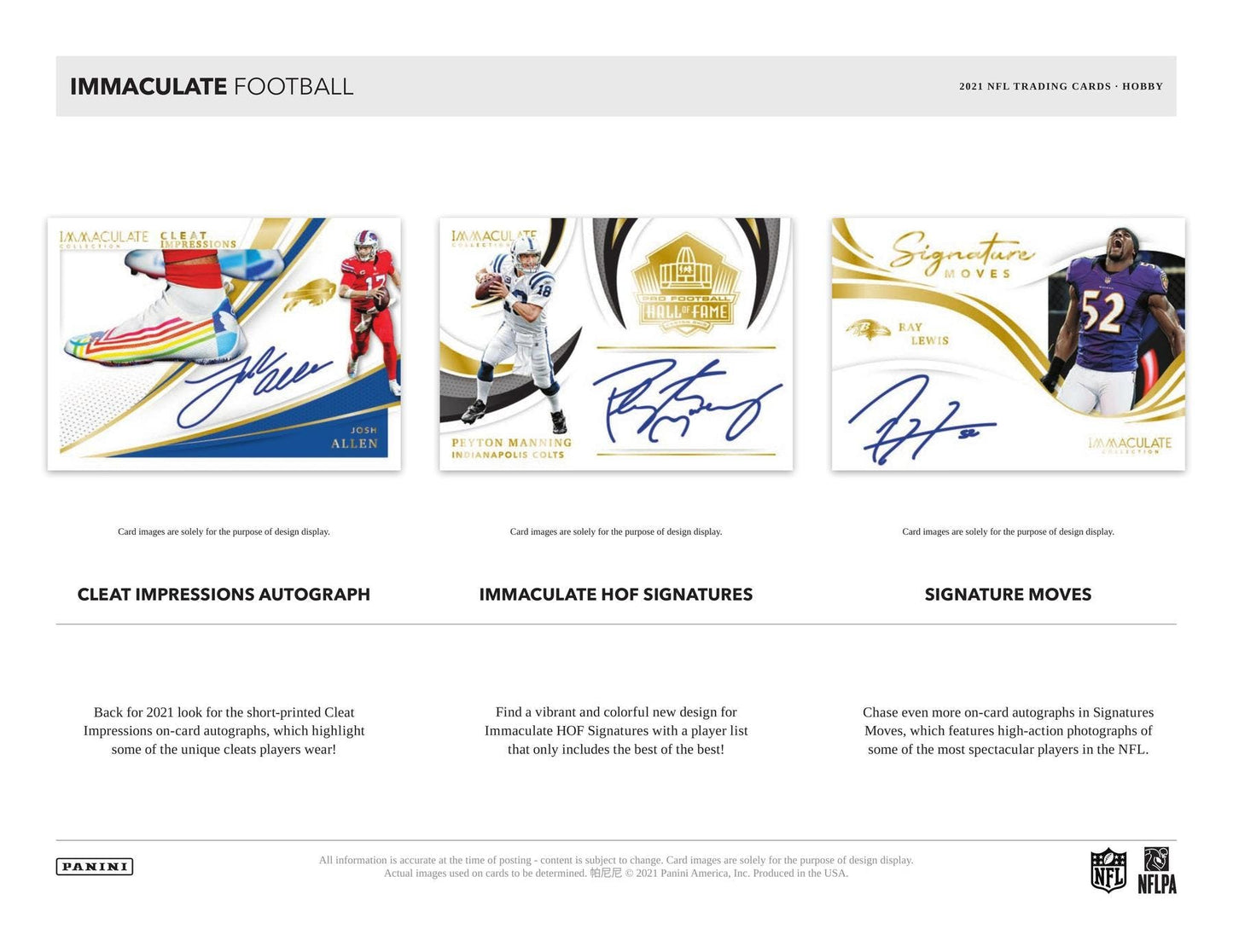 2021 Panini Immaculate Football Hobby Box - Columbia Hobby - Sports Card Boxes - Toploaders - Card Savers