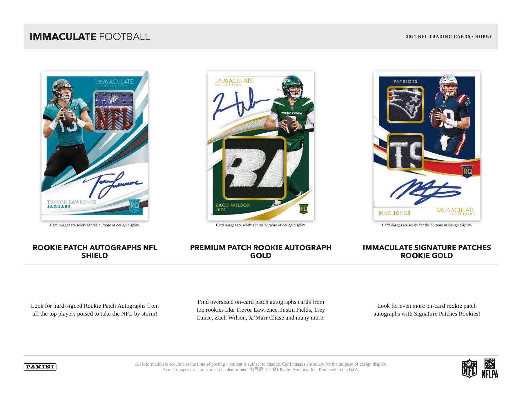 2021 Panini Immaculate Football Hobby Box - Columbia Hobby - Sports Card Boxes - Toploaders - Card Savers