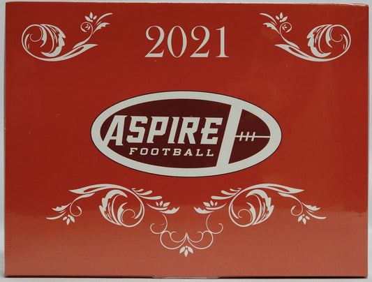 2021 Sage Aspire Football Hobby Box - Columbia Hobby - Sports Card Boxes - Toploaders - Card Savers