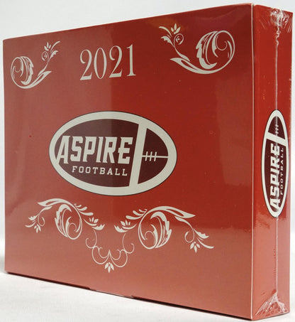 2021 Sage Aspire Football Hobby Box - Columbia Hobby - Sports Card Boxes - Toploaders - Card Savers