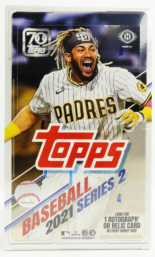 2021 Topps Series 2 Baseball Hobby Box - Columbia Hobby - Sports Card Boxes - Toploaders - Card Savers