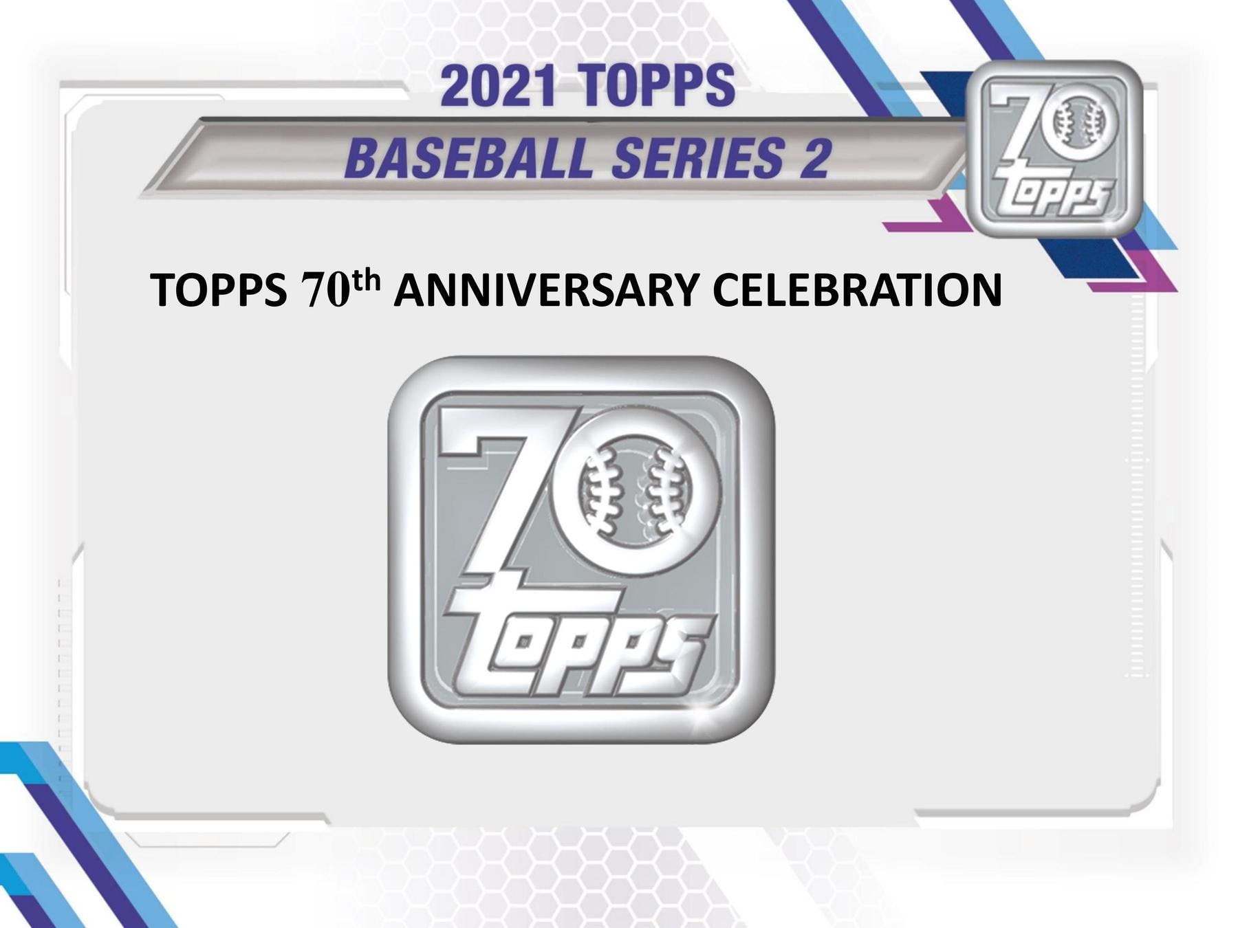 2021 Topps Series 2 Baseball Hobby Box - Columbia Hobby - Sports Card Boxes - Toploaders - Card Savers