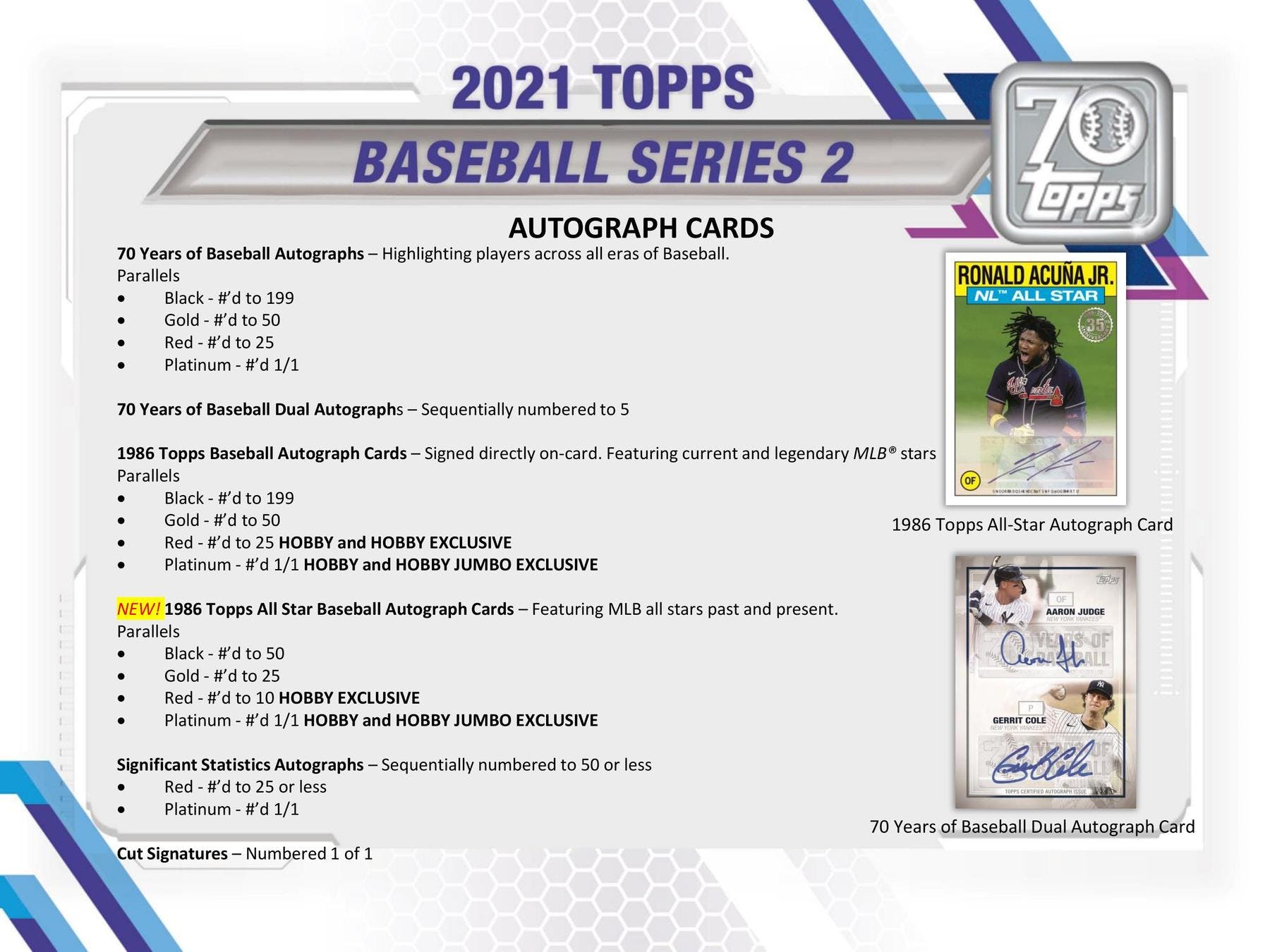 2021 Topps Series 2 Baseball Hobby Box - Columbia Hobby - Sports Card Boxes - Toploaders - Card Savers