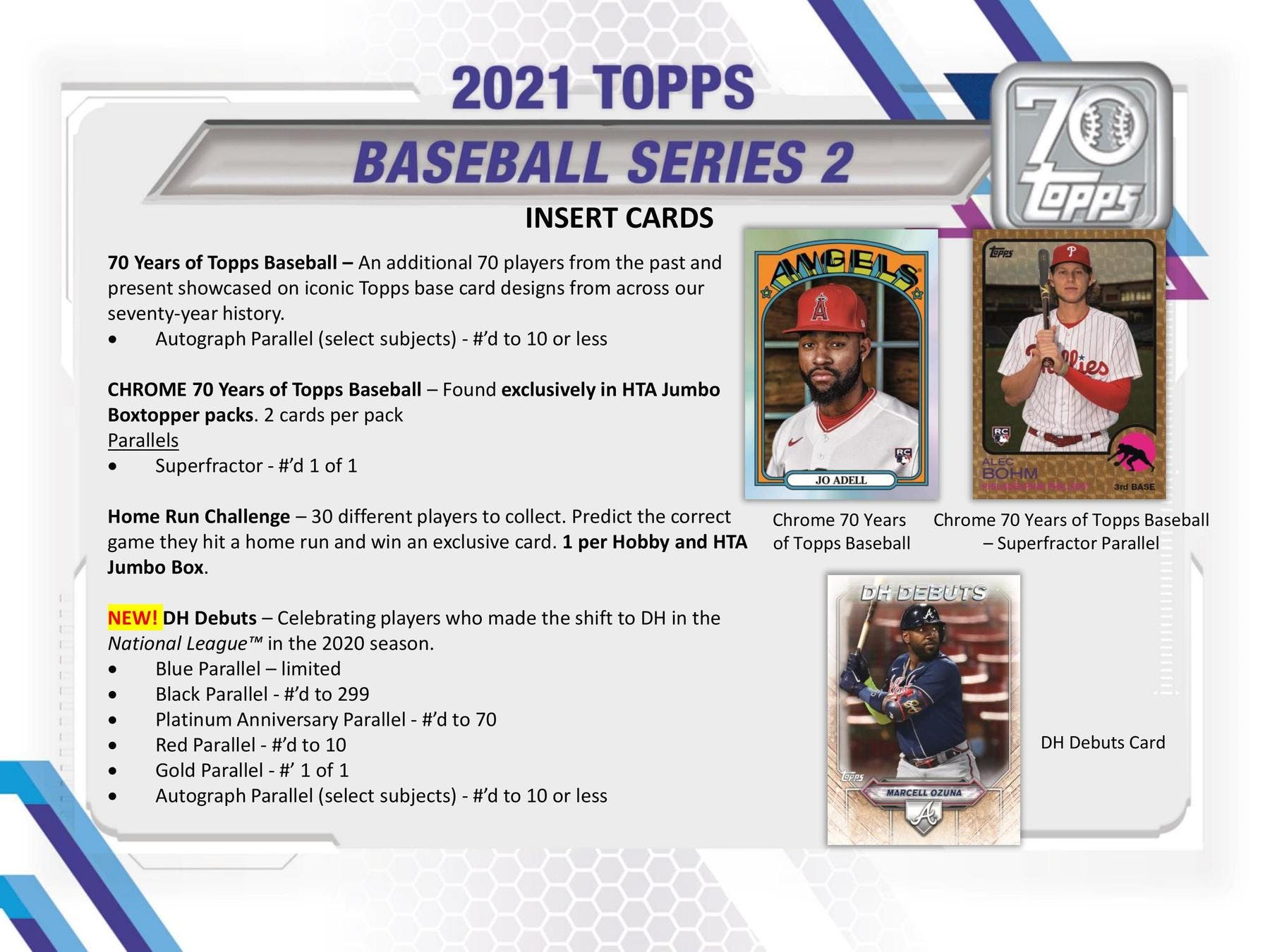 2021 Topps Series 2 Baseball Hobby Box - Columbia Hobby - Sports Card Boxes - Toploaders - Card Savers