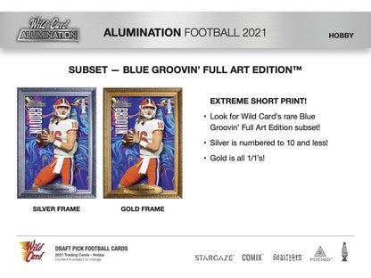 2021 Wild Card Alumination Football Hobby Box - Columbia Hobby - Sports Card Boxes - Toploaders - Card Savers