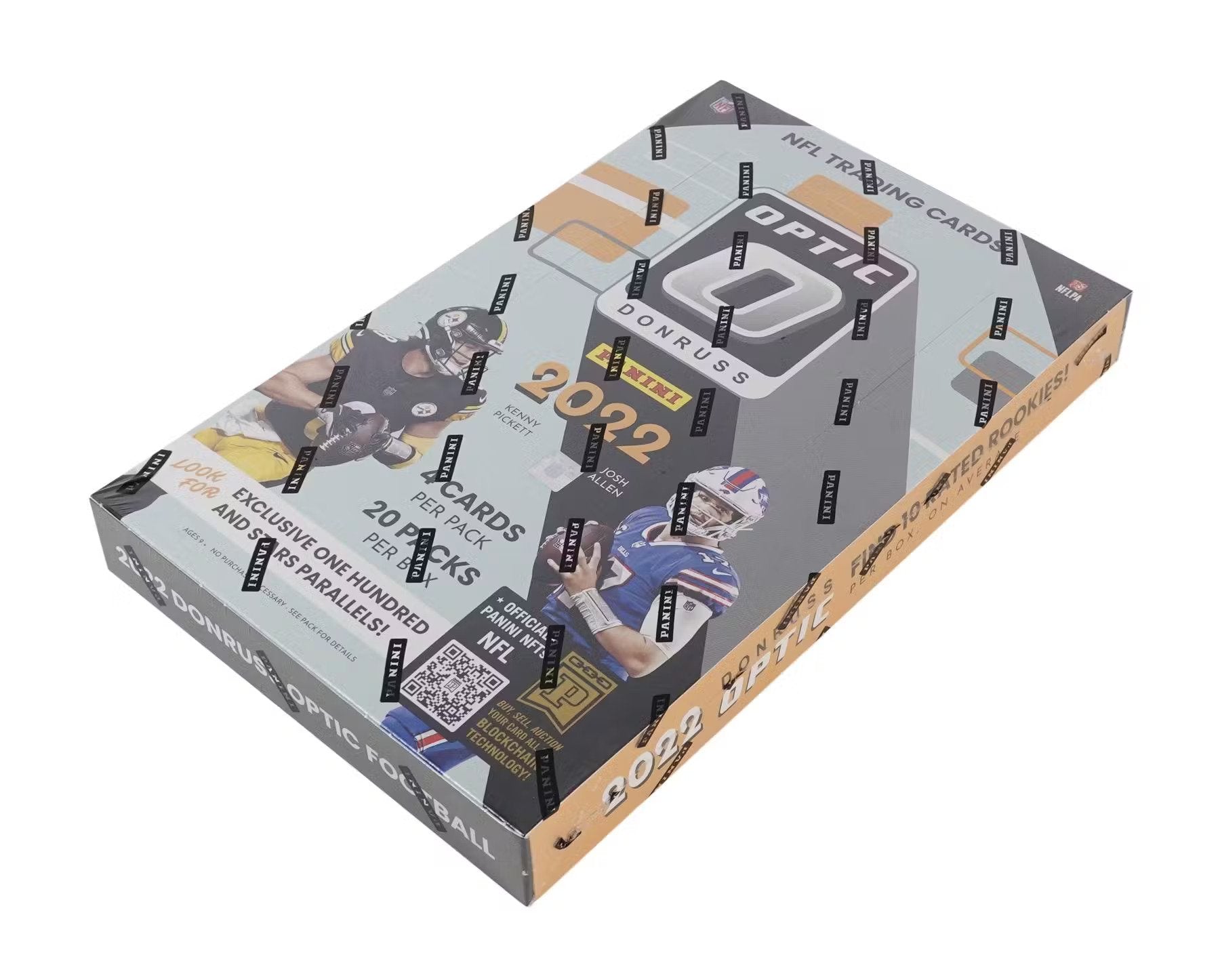 2022 Donruss Optic Football Retail 20 - Pack Box - Columbia Hobby - Sports Card Boxes - Toploaders - Card Savers