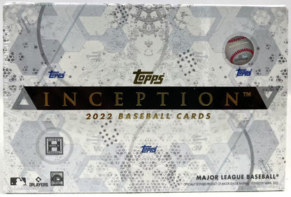 2022 Topps Inception Baseball Hobby Box - Columbia Hobby - Sports Card Boxes - Toploaders - Card Savers