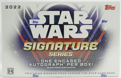 2022 Topps Star Wars Signature Series Box - Columbia Hobby - Sports Card Boxes - Toploaders - Card Savers