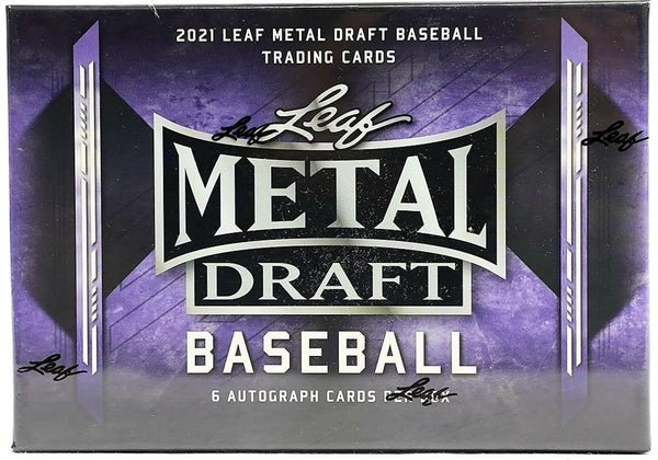 2021 Leaf Metal Draft Baseball Hobby Box | Columbia Sports Cards & More.