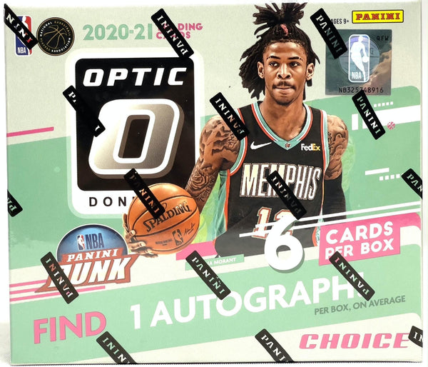 2020-21 Panini Donruss Optic Choice Basketball Hobby Box | Columbia Sports Cards & More.