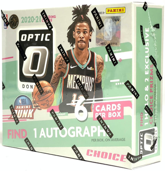 2020-21 Panini Donruss Optic Choice Basketball Hobby Box | Columbia Sports Cards & More.