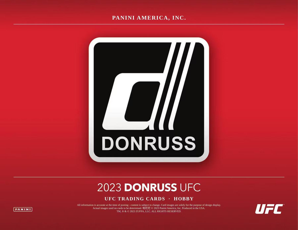 2023 Panini Donruss UFC Hobby Box