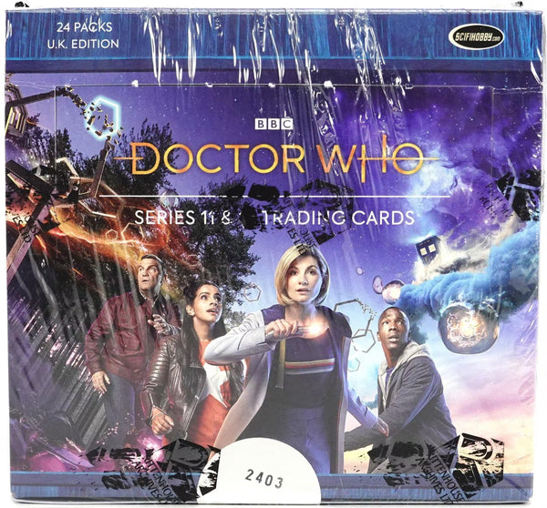 2022 Rittenhouse Doctor Who Series 11 & 12 Trading Cards UK Edition Box