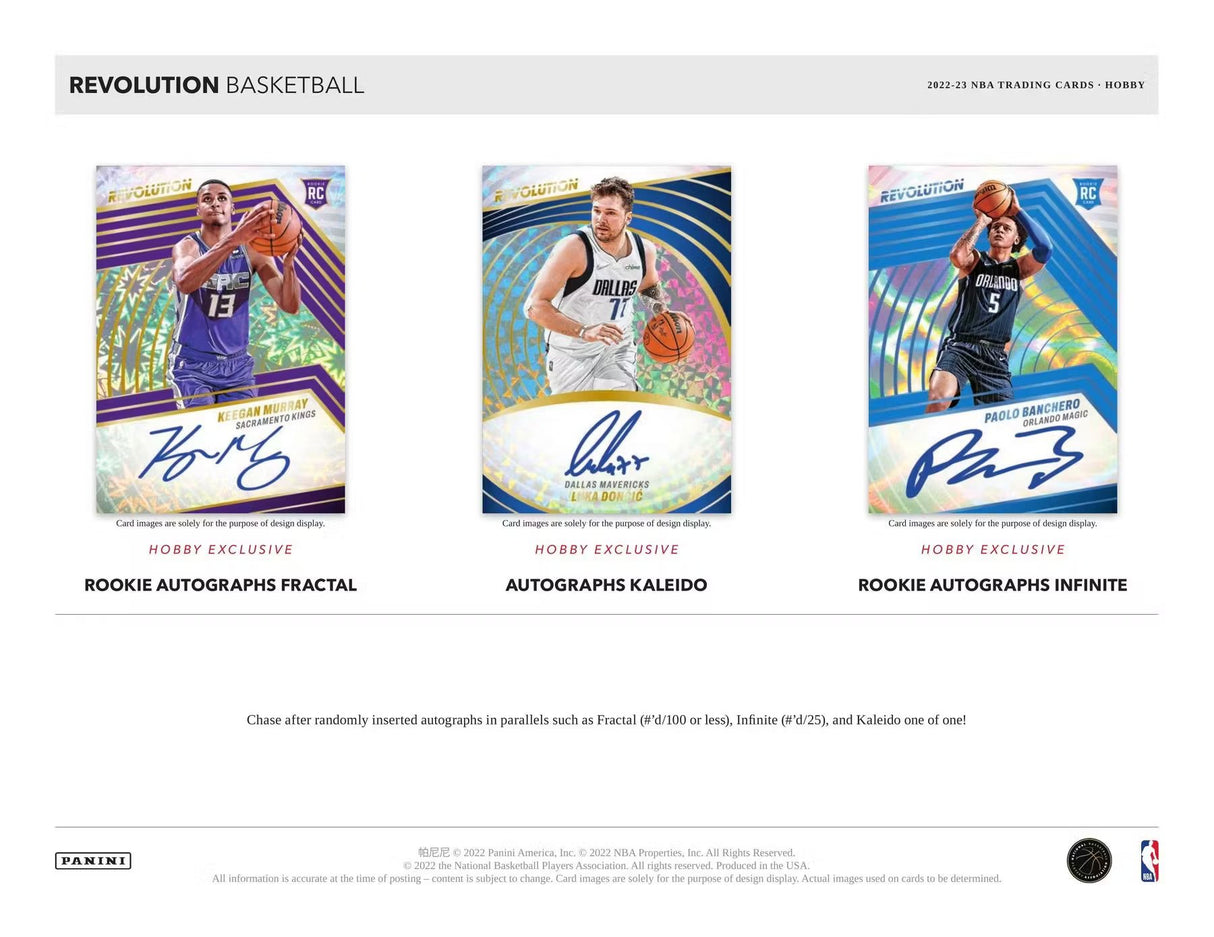 2022-23 Revolution NBA Basketball Hobby Box