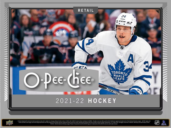 2021-22 Upper Deck O-Pee-Chee Hockey Retail Box | Columbia Sports Cards & More.