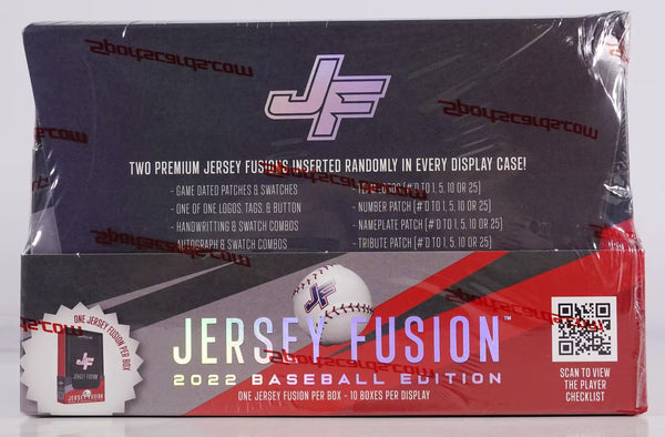 2022 Jersey Fusion Baseball Hobby Box