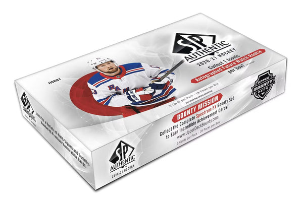 2020-21 Upper Deck SP Authentic Hockey Hobby Box