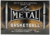 2021-22 Leaf Metal Basketball Jumbo Box