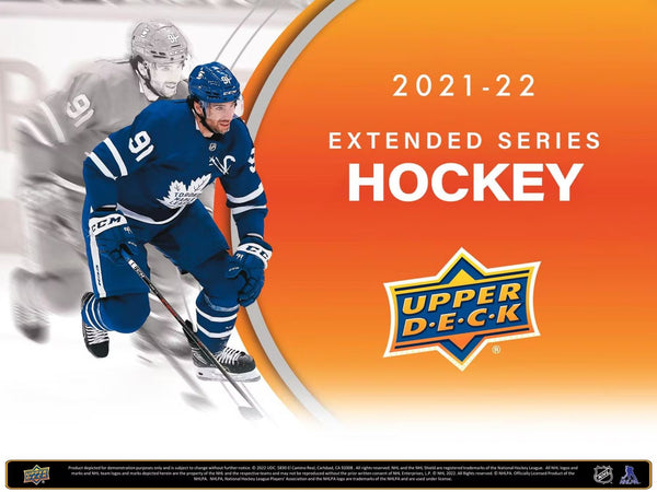 2021-22 Upper Deck Extended Series Hockey Hobby Box