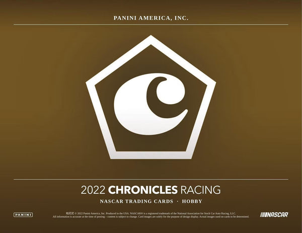 2022 Panini Chronicles Racing Hobby Box