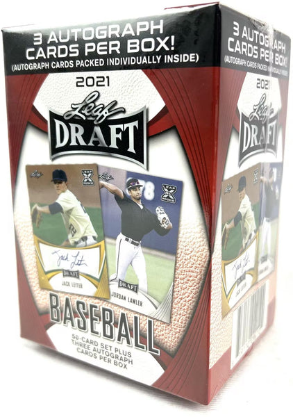 2021 Leaf Draft Baseball Hobby Blaster Box | Columbia Sports Cards & More.