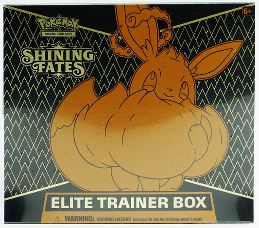 Pokemon Shining Fates Elite Trainer Box - Columbia Hobby - Sports Card Boxes - Toploaders - Card Savers