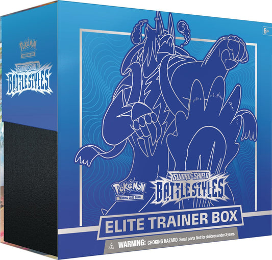 Pokemon Sword & Shield Battle Styles Elite Trainer Box - Columbia Hobby - Sports Card Boxes - Toploaders - Card Savers